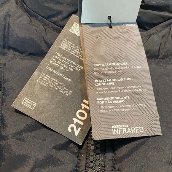 Under Armour Storm ColdGear Infrared 700 Fill Down Puffer Vest - Picture 9 of 12